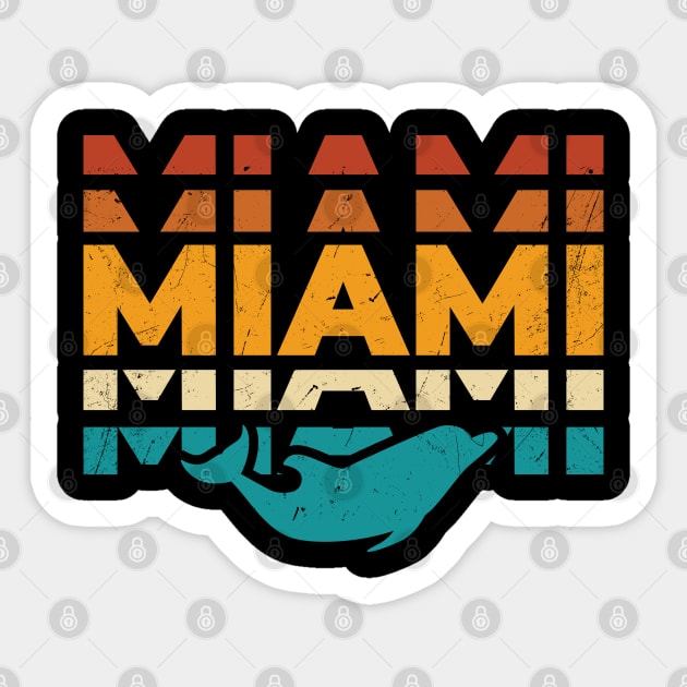 Miami Miami Football Fan Sticker by Emroonboy